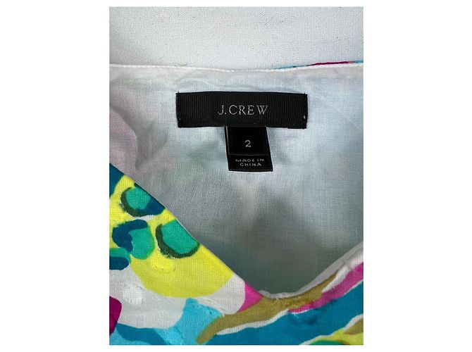 Top multicolore in cotone J.Crew - vista 2