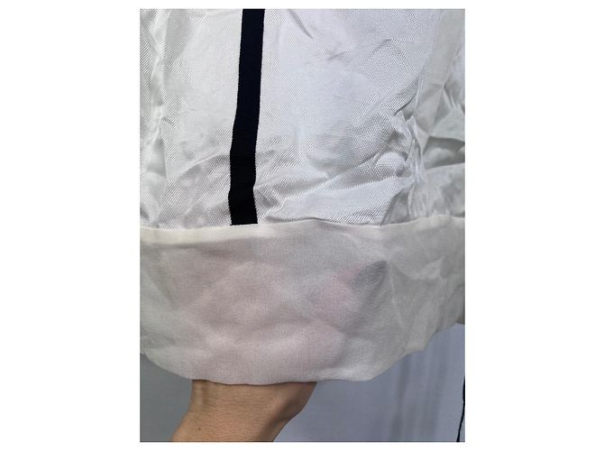 Vestido de seda blanco Ann Demeulemeester - vista 6