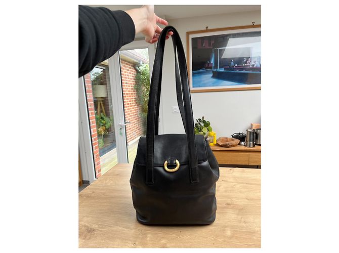 Borsa a mano Lancel in pelle nera Nero - vista 2