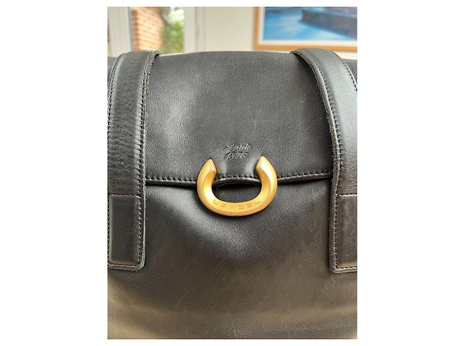 Borsa a mano Lancel in pelle nera Nero - vista 3