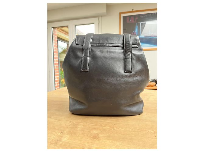 Borsa a mano Lancel in pelle nera Nero - vista 4