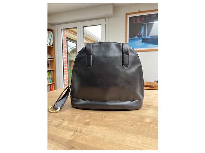 Borsa a mano Lancel in pelle nera Nero - vista 2