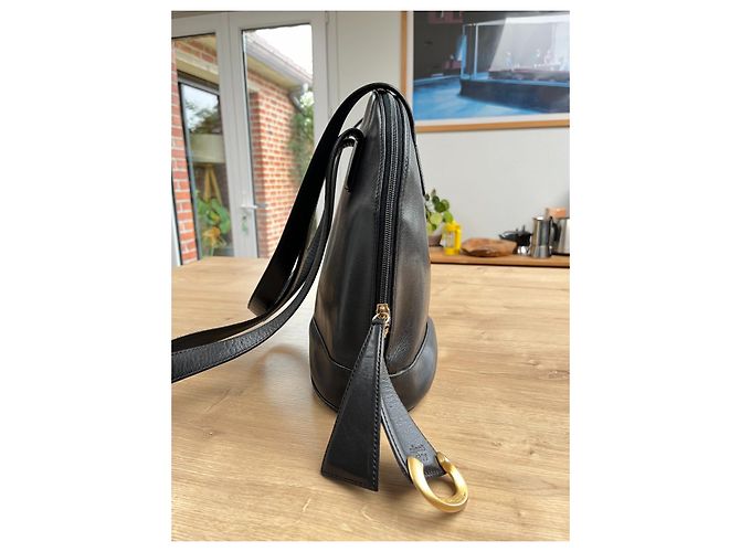 Borsa a mano Lancel in pelle nera Nero - vista 5