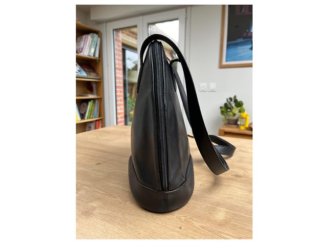 Borsa a mano Lancel in pelle nera Nero - vista 6