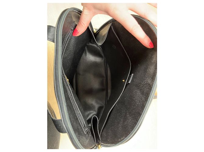 Borsa a mano Lancel in pelle nera Nero - vista 8