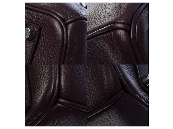 Hermès Borsa Hermes Birkin 35 in Pelle Viola - 101465 Porpora - vista 6