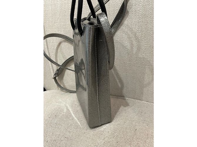 Borse BALENCIAGA T. Pelle Grigio - vista 5