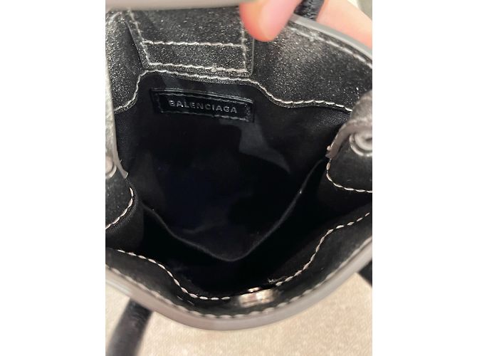 Borse BALENCIAGA T. Pelle Grigio - vista 7