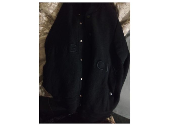 Givenchy Black Wool Coat - view 2