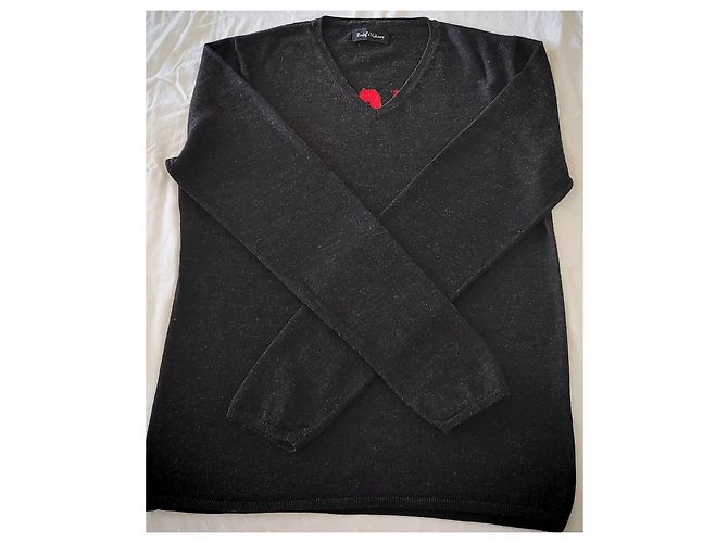 Zadig & Voltaire Gardigan Edition Péage V-Ausschnitt Wollpullover schwarz - Ansicht 2