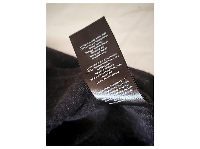 Zadig & Voltaire Gardigan Edition Péage V-Ausschnitt Wollpullover schwarz - Ansicht 6