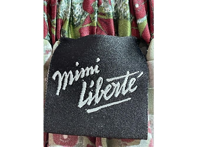 Autre Marque MIMI LIBERTE Tops T.FR 36 Seda Verde - vista 5