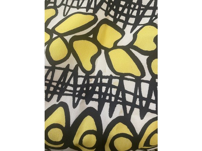 Vestidos PAROSH T.Internacional M Algodón Amarillo - vista 6