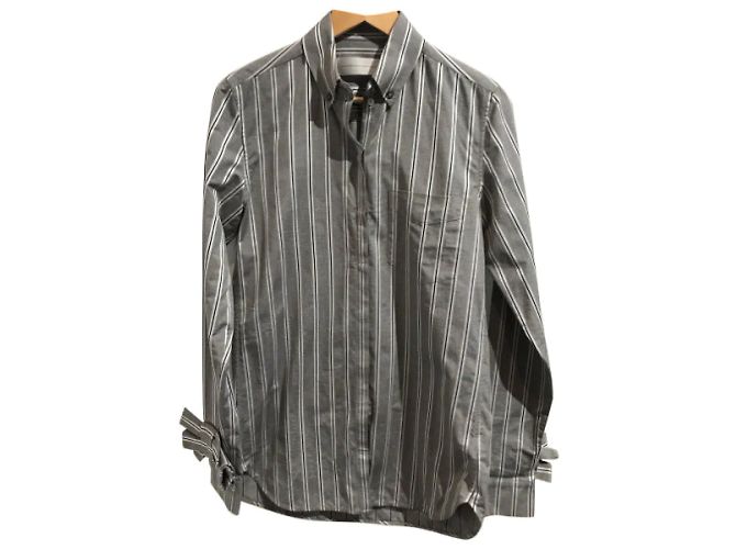 VICTORIA BECKHAM Tops T.FR 36 Algodón Gris - vista 7