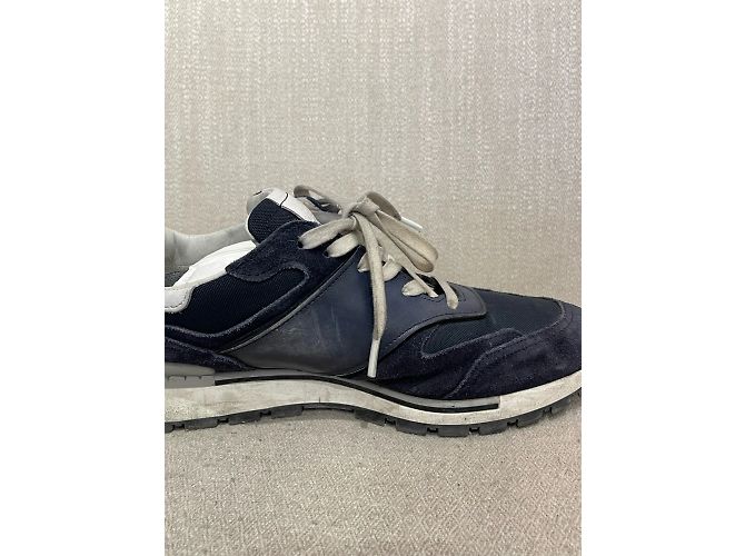 Sneakers BERLUTI T.EU 39.5 Pelle Blu - vista 4