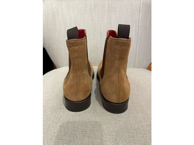 Stivali ALEXANDER MCQUEEN T.EU 40 Camoscio Cammello - vista 4