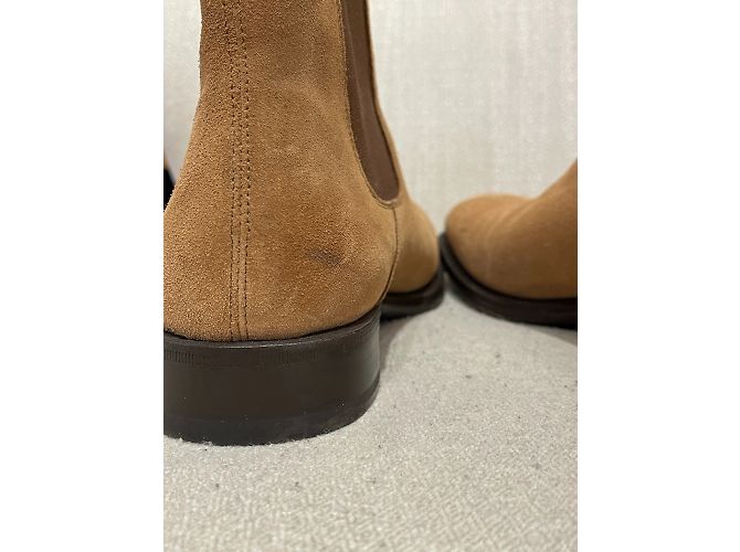Stivali ALEXANDER MCQUEEN T.EU 40 Camoscio Cammello - vista 6