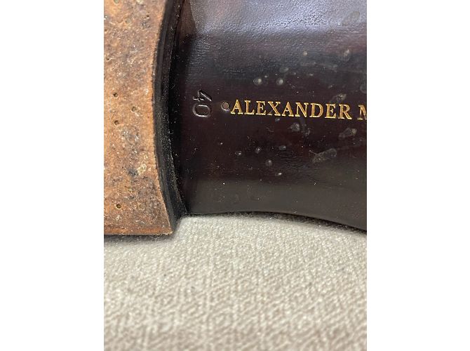 Stivali ALEXANDER MCQUEEN T.EU 40 Camoscio Cammello - vista 7