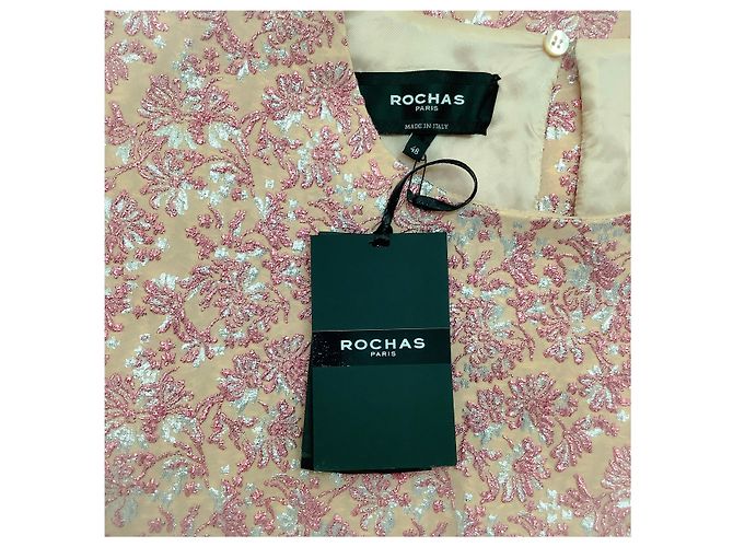 Rochas rosa brillante floreale 3/4 manica superiore - vista 4