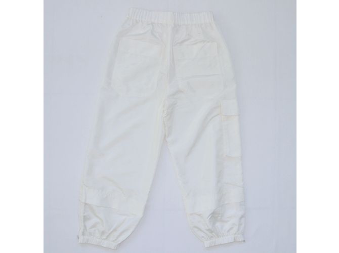 Tibi White Pull On Jogger Pants - view 2