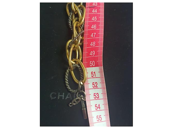 Collana Dior Placcata Oro D'oro Metallico - vista 10