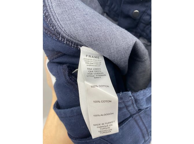 Frame Denim Pantalones Frame T.US 26 Algodón Azul marino - vista 4