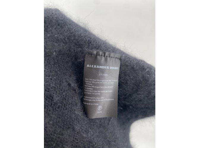 Alexander Wang Kleid T.International M Wolle Schwarz - Ansicht 4