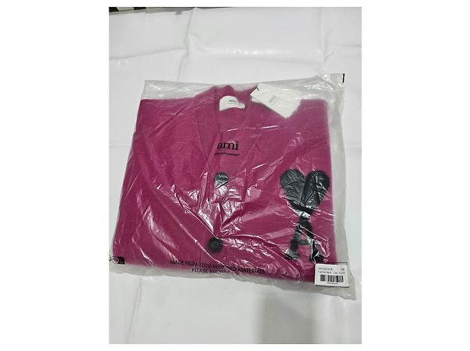 Ami Paris Rosa Freund-Cardigan - Ansicht 8