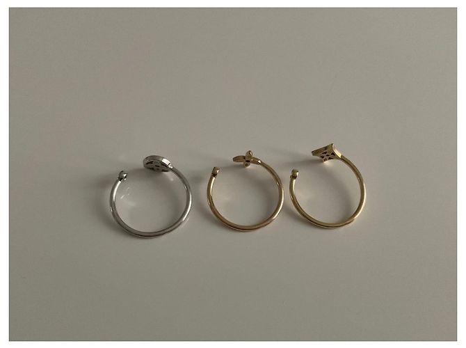 Louis Vuitton Anello di fiori, 3 oro e diamanti. Idillio Argento - vista 4