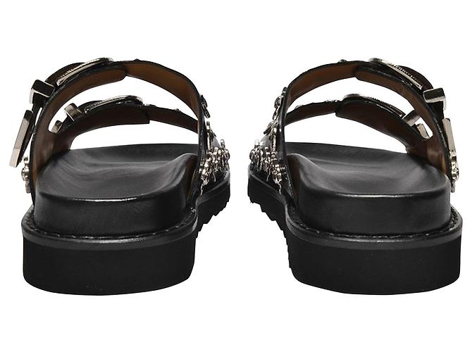 AJ844 Mulo - Toga Pulla - Nero - Pelle - vista 2