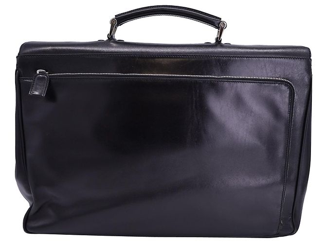 Borsa Prada Vitello Grande in Pelle Nera - vista 2