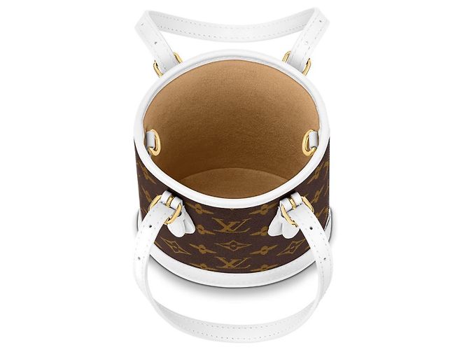 Borsa a secchiello Louis Vuitton Collezione Tennis Marrone - vista 4