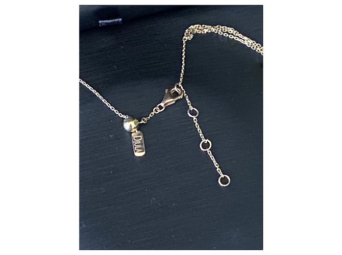 Djula Choker catene con stella triplo diamante D'oro - vista 6