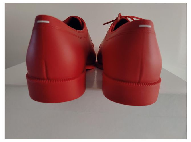 Maison Martin Margiela Scarpe Tabi Rosse Rosso - vista 6