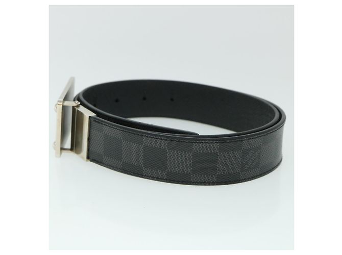LOUIS VUITTON Damier Graphite Ceinture Inventeur Tour Gürtel M9632V LV Auth.th4026 - Ansicht 4