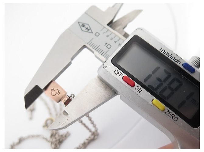 COLLANA IN ARGENTO DODO POMELLATO ESSENZIALE 2 CIONDOLO CAMPANELLA TAG DODO ORO ROSA 9K - vista 8