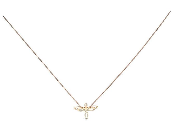 COLLANA GINETTE NY MINI LIBELLULA DF05 70 CM IN ORO ROSA 18Collana in oro K D'oro - vista 2