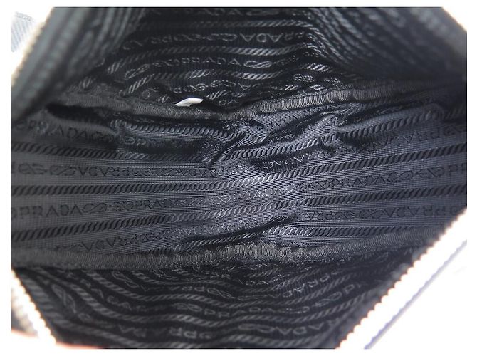 NUOVA BORSA PRADA TRIANGLE BORSA MULTITASCHE 2VH155 BORSA A MANO IN PELLE NERA - vista 9