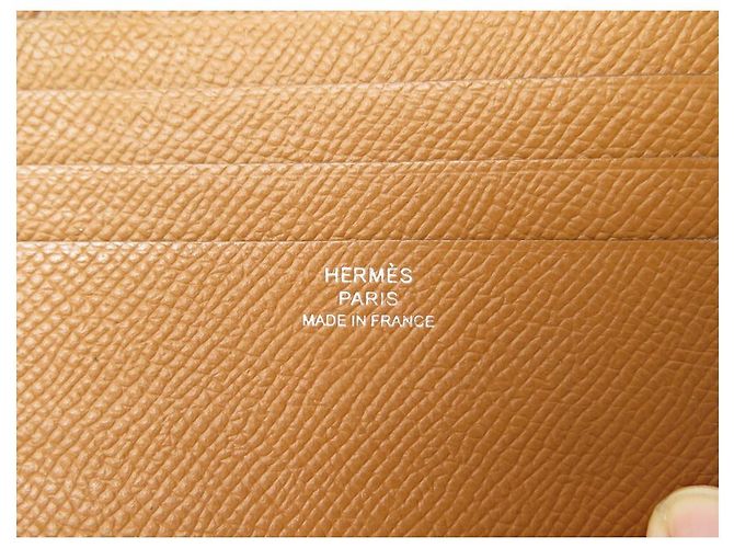 Hermès CARTERA MC HERMES2 TARJETERO COPERNIC DE PIEL EPSOM MARRÓN Castaño - vista 5