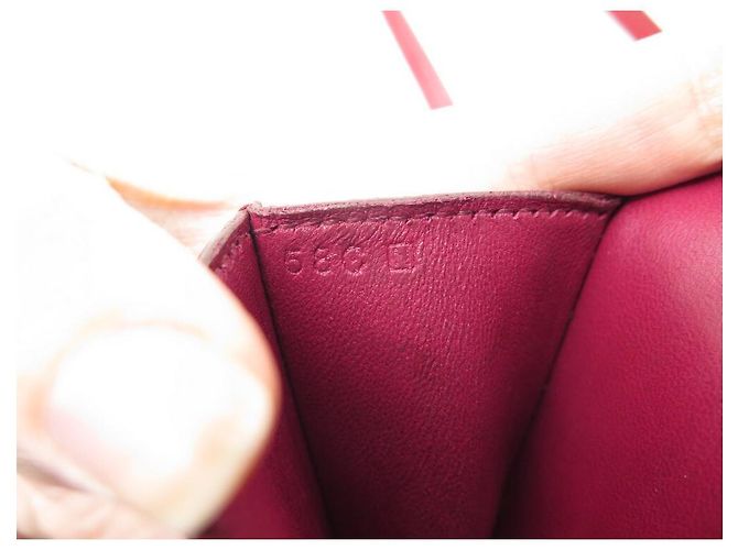 Hermès Bolsa Hermes Constance 14 BOLSA DE OMBRO EM COURO EPSOM MICRO VERMELHA Vermelho - vista 14
