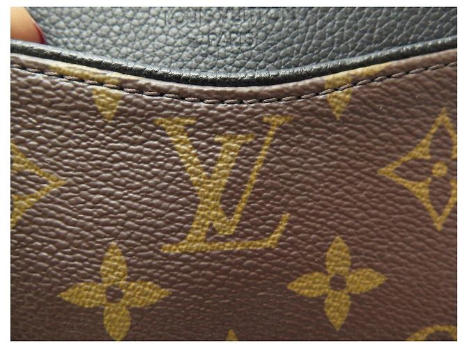 NUOVA POUCH BELLEZZA LOUIS VUITTON PALLAS M64123 BORSA A MARSUPIO MONOGRAM NUOVA Marrone - vista 6