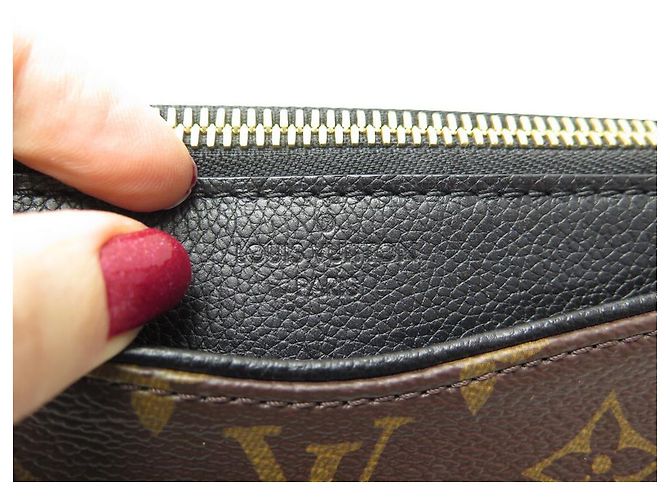 NUOVA POUCH BELLEZZA LOUIS VUITTON PALLAS M64123 BORSA A MARSUPIO MONOGRAM NUOVA Marrone - vista 8