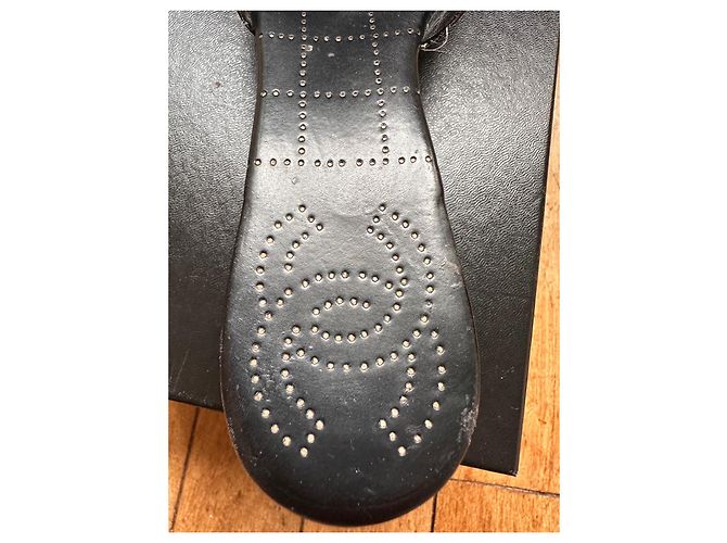 Chanel Clogs Hazelnut Leather 40 - view 5