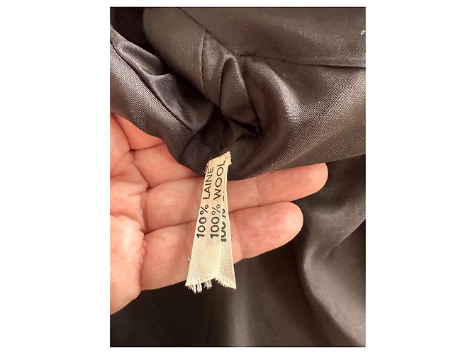 Christian Dior Black Wool Tuxedo Pleated Jacket and Pants - view 12