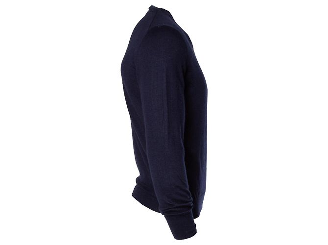 Brunello Cucinelli, Jersey de cachemir en azul - vista 4