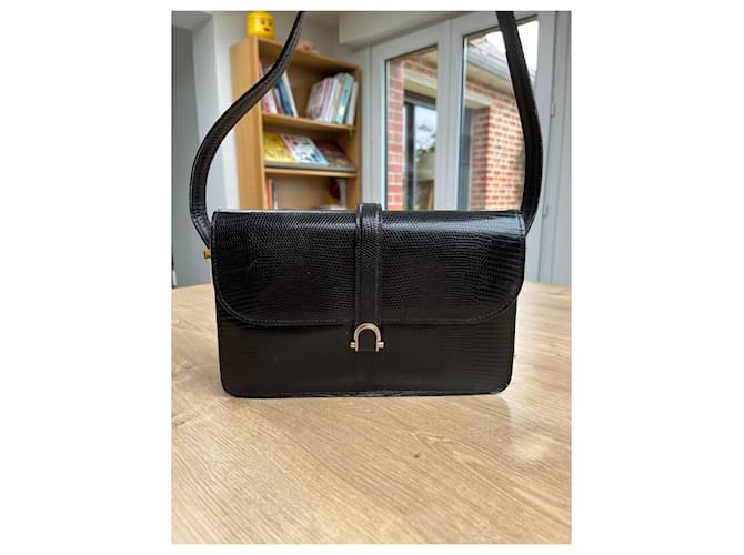 Anni della borsa Lancel 70 Nero - vista 2