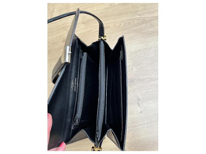 Anni della borsa Lancel 70 Nero - vista 7