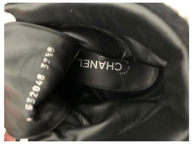Stivaletti Chanel Neri Nero - vista 4