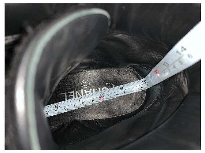 Stivaletti Chanel Neri Nero - vista 7