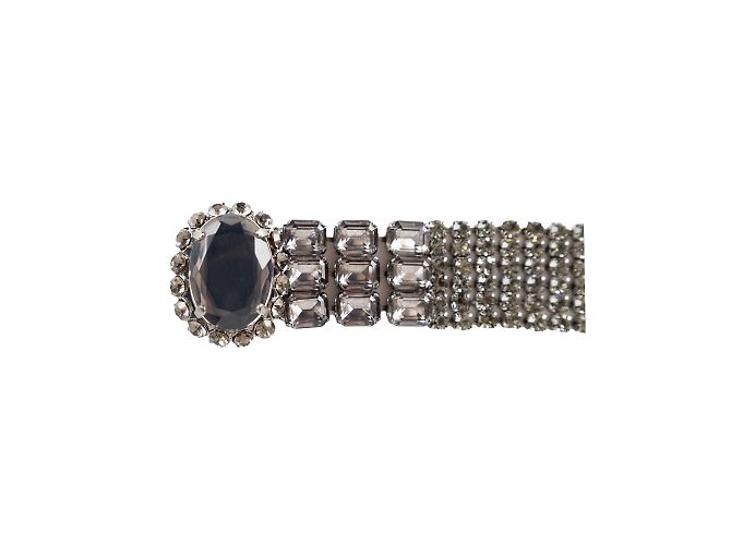 Mehrschichtiges Armband mit Strasssteinen von Miu Miu - Ansicht 3